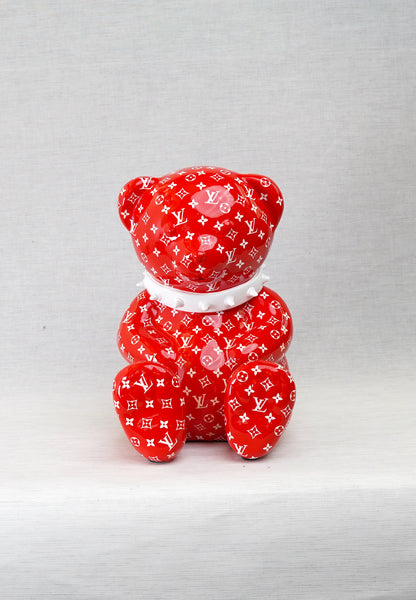 NAOR - 30 cm Sup & LV Tribute, White Collar Teddy