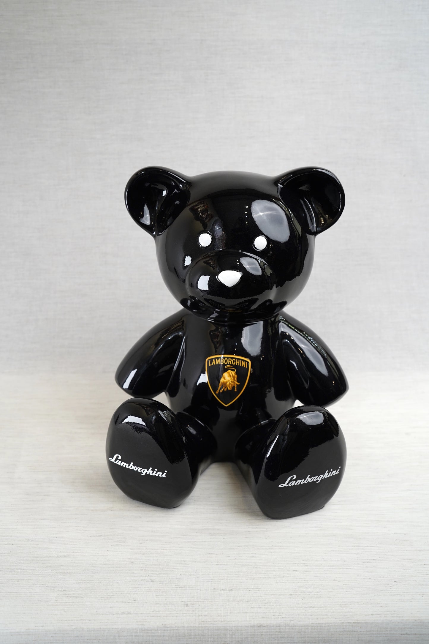 NAOR - 35cm Lambo Tribute, black white eyes Teddy
