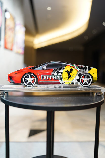FRED M - Ferrari 3D sculpture
