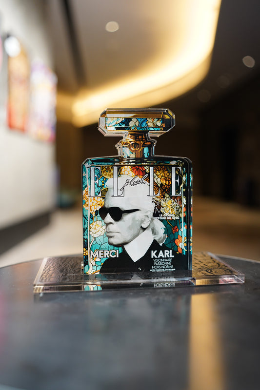 FRED M - Karl Lagerfeld Tribute Perfume Bottle
