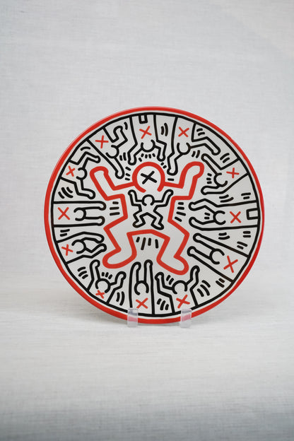 LIGNE BLANCHE - Keith Haring Child Large Plate