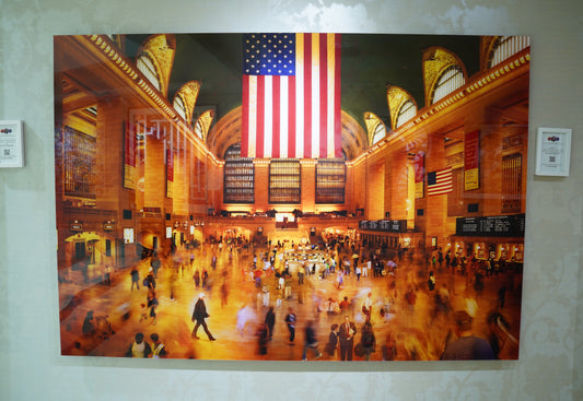 SIMON P - Lagerfeld at Grand Central NYC, Editorial for Harper Bazaar 2006