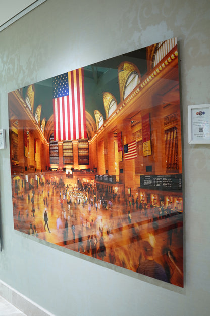 SIMON P - Lagerfeld at Grand Central NYC, Editorial for Harper Bazaar 2006
