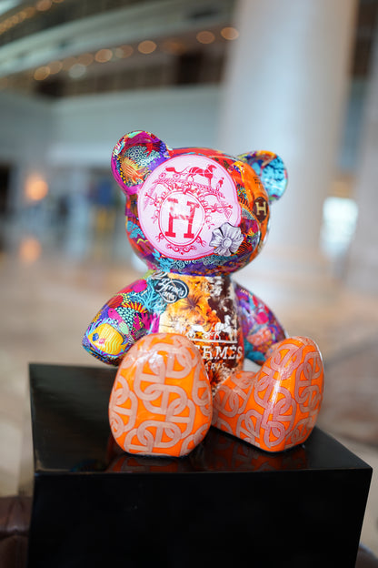 NAOR - 35cm Collage, H Tribute, No Collar Teddy