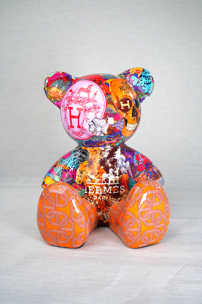 NAOR - 35cm Collage, H Tribute, No Collar Teddy