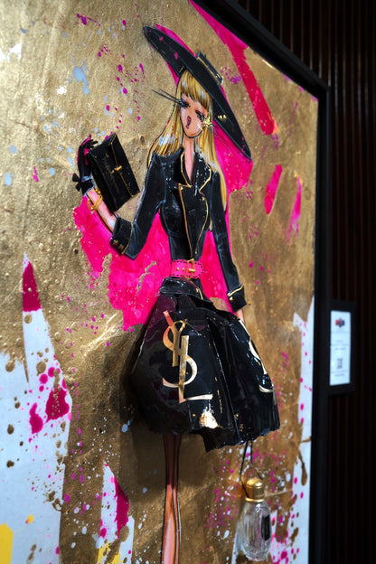 RACHEL B - Medium doll, YSL Tribute