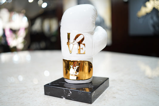 NAOR - 50cm  White Boxing Gloves