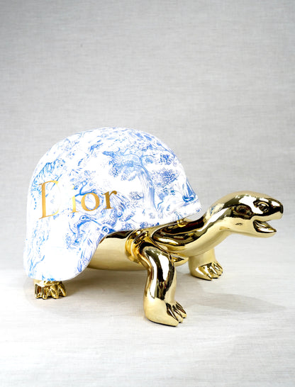 NAOR - 40cm Gold CD Tribute, Chromed Turtle