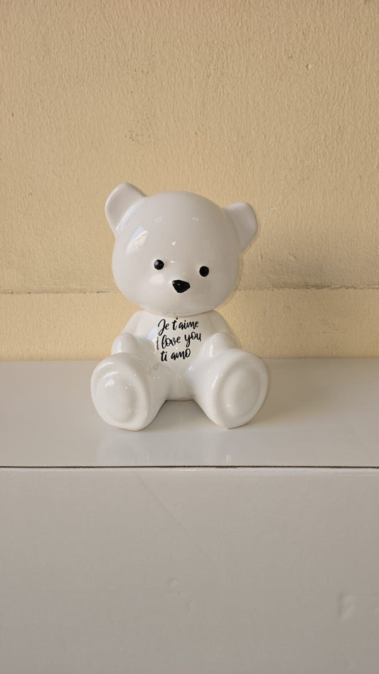 ARDOR - Tiny Bear, International Love, white