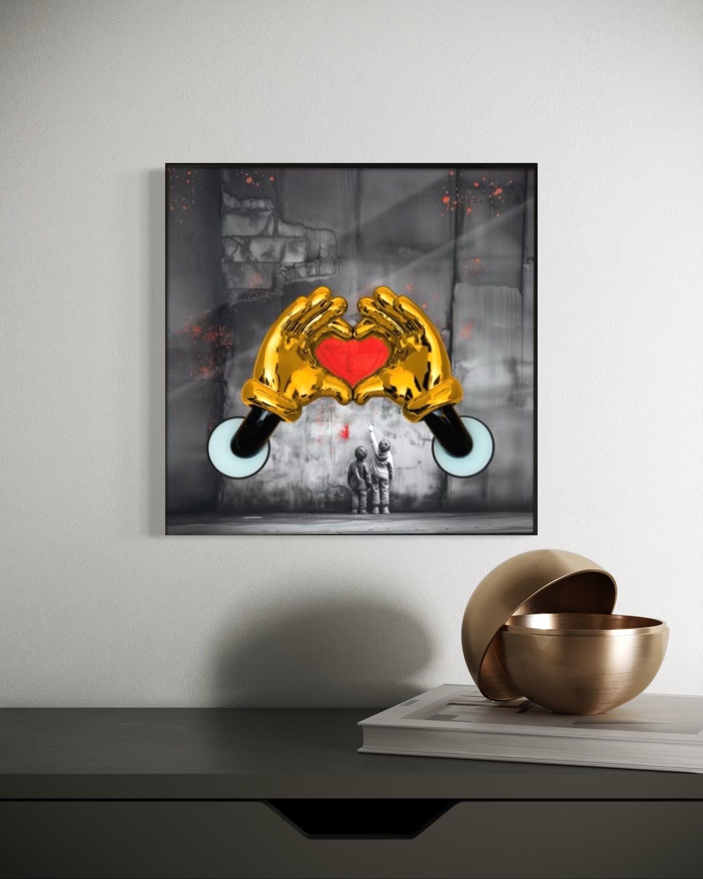 QUENZE - Mickey Loves Banksy Tribute