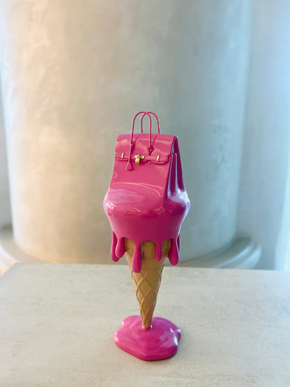 JULIE J - Melted Bag on Ice Cream, Pink
