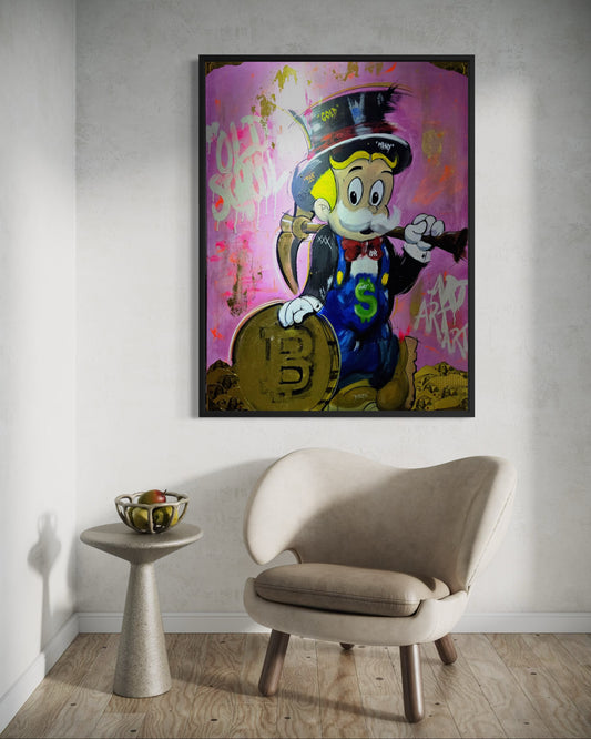 ODART - Bitcoin, Mr Monopoly Tribute