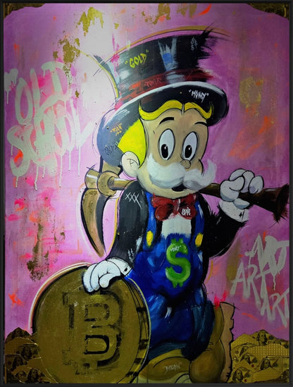 ODART - Bitcoin, Mr Monopoly Tribute