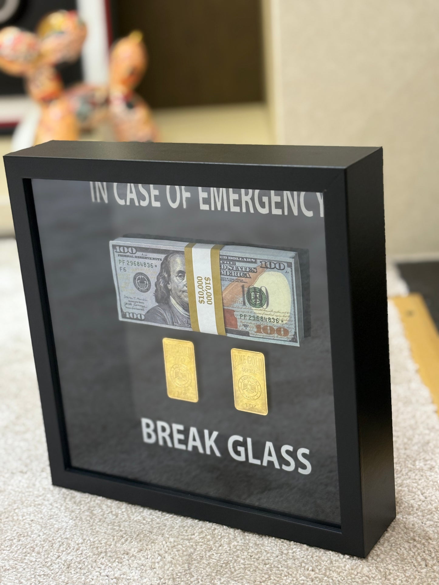 TINA S - In case of emergency, Dollars & Gold