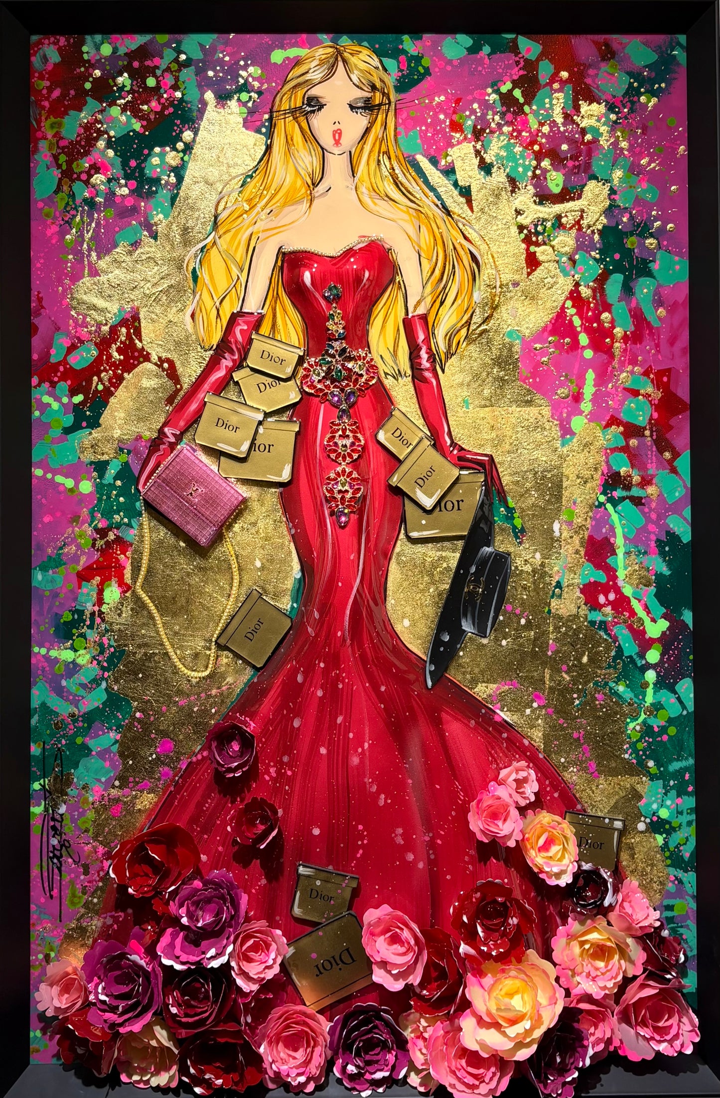 RACHEL B - Medium doll #41, CD Tribute - Diva Scarlett