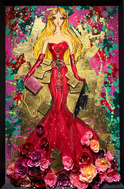 RACHEL B - Medium doll #41, CD Tribute - Diva Scarlett