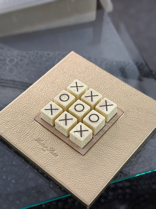 HECTOR SAXE Tic Tac Toe - GREY Galuchat