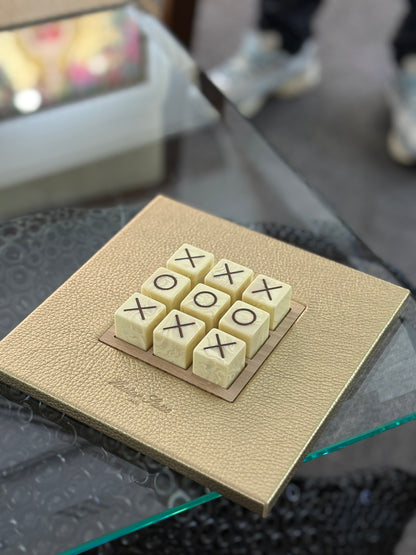 HECTOR SAXE Tic Tac Toe - GREY Galuchat