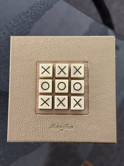 HECTOR SAXE Tic Tac Toe - GREY Galuchat