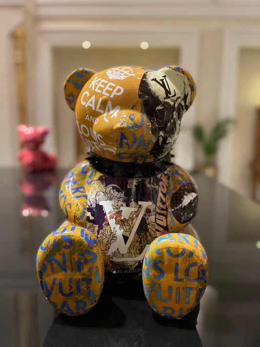 NAOR - 40cm Collage, LV Marilyn Tribute Bear