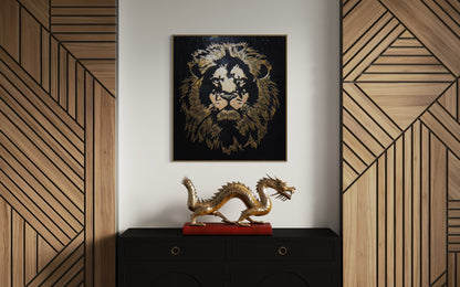 LILY - Golden Lion head