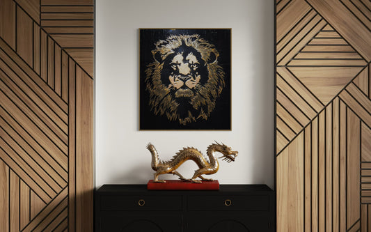 LILY - Golden Lion head
