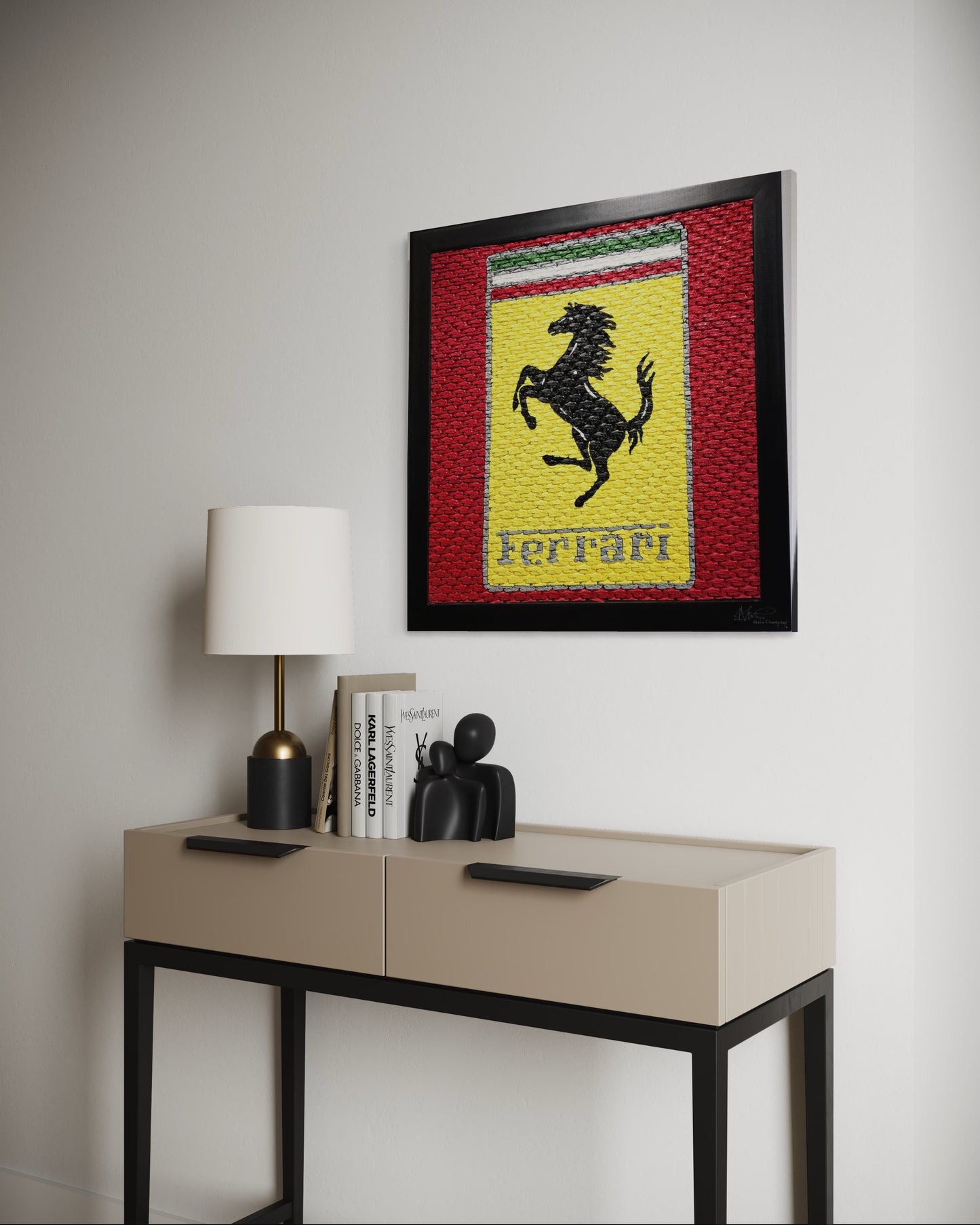 KEVIN CHAMPENY - Ferrari Tribute Mosaic