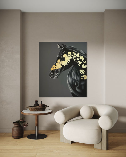 OLYA - Horse Unique Artwork
