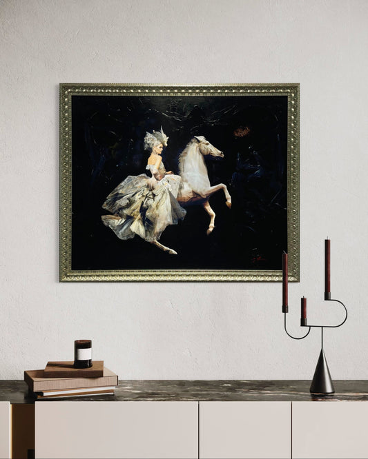 SIMON P - Dior Rider Painting