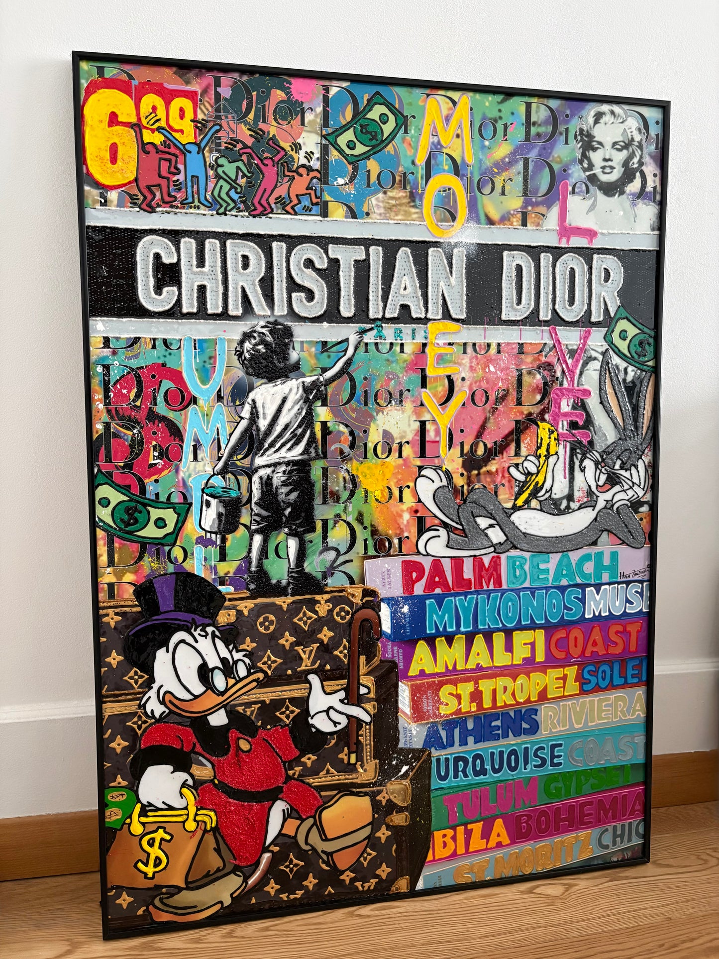 HAIM Z ART - Pop Art Collage, Brands Tribute - 2026