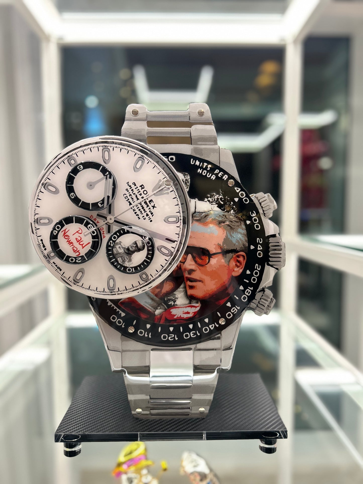 FRED M - Paul Newman Rolex Sculpture