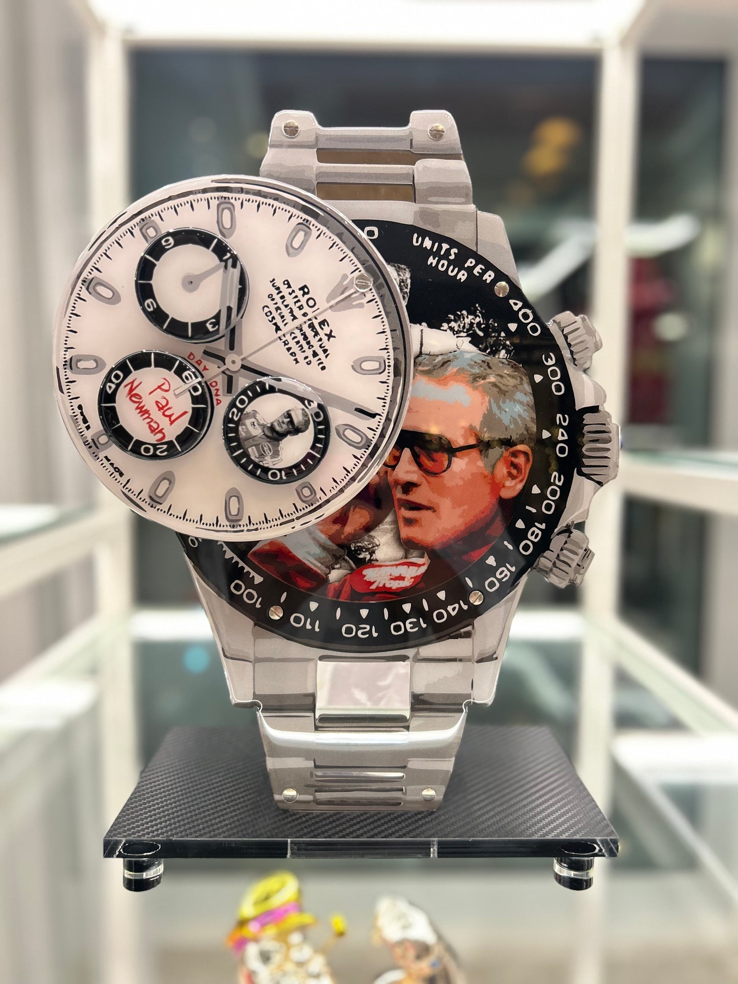 FRED M - Paul Newman Rolex Sculpture