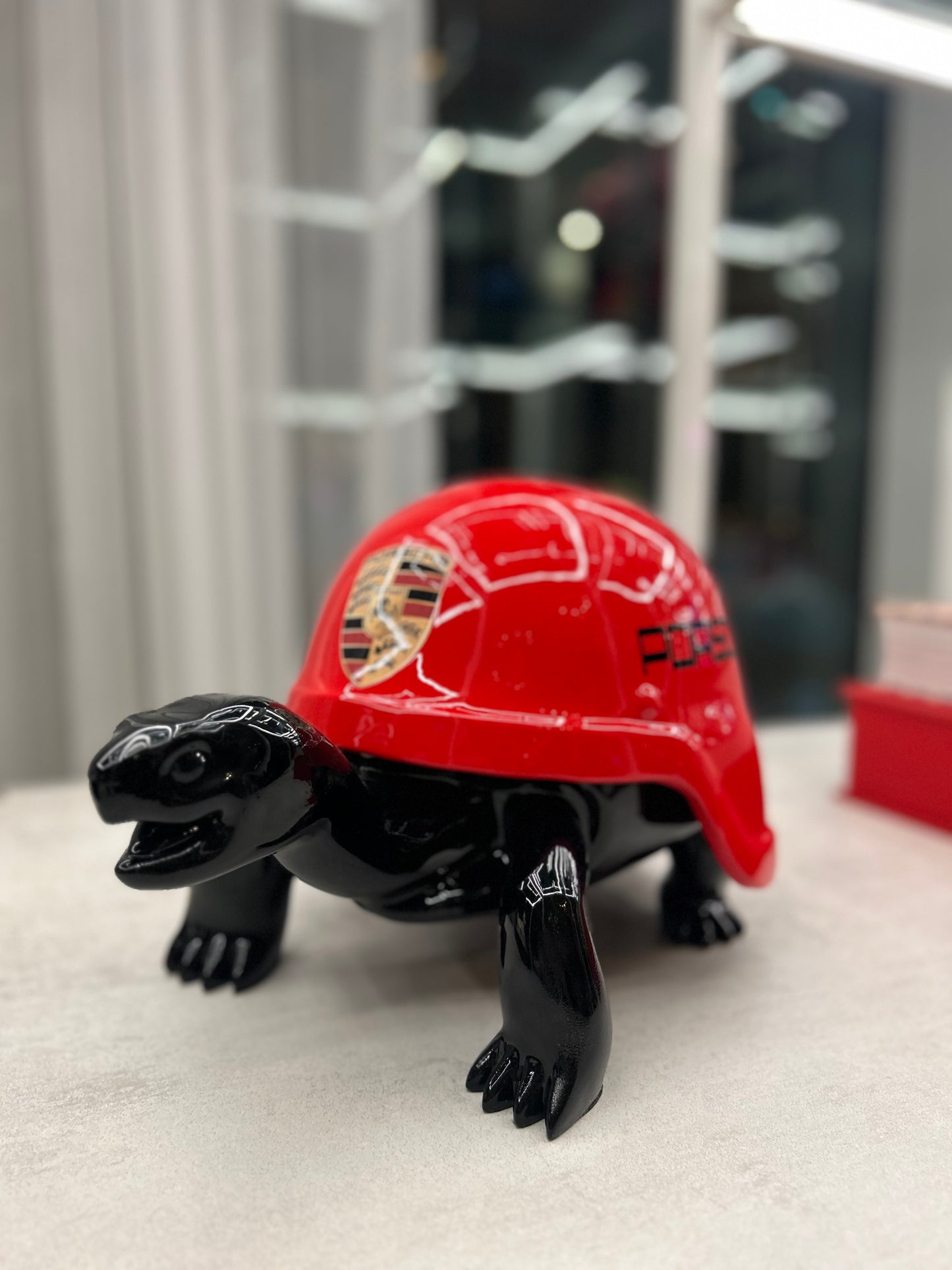 NAOR - 40cm Red Porsche Tribute Turtle