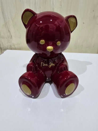 ARDOR - Tiny Bear, Burgundy I Love You Design