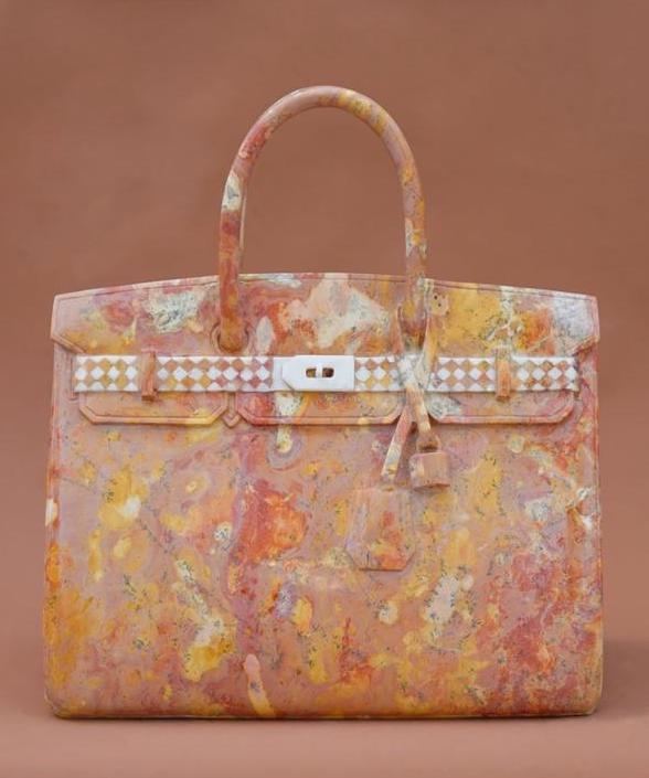 ANDI - Marble Birkin Bag
