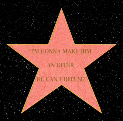 WALTER M - Hollywood Star , Al Pacino