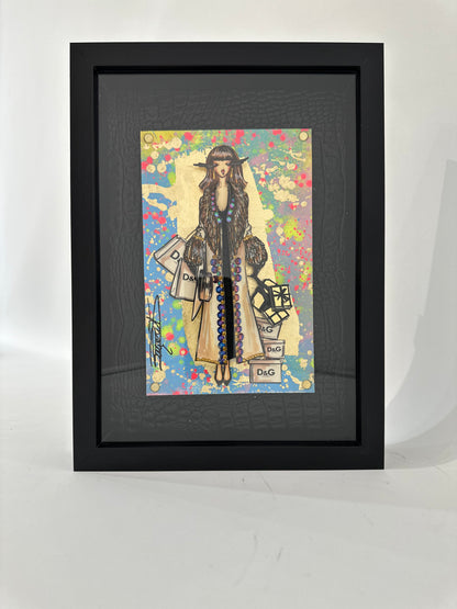 RACHEL B - XS Paper Doll, D&G Tribute31