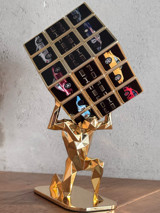AURELIE ANGER - AArt's Cubes - Rubik Cube collage, Cars tribute