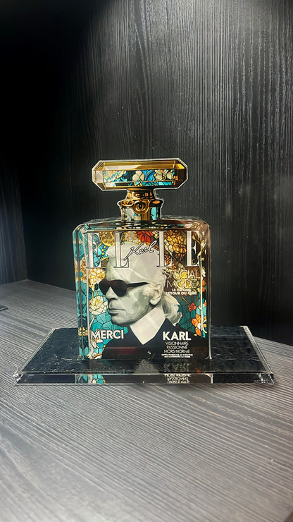 FRED M - Karl Lagerfeld Tribute Perfume Bottle