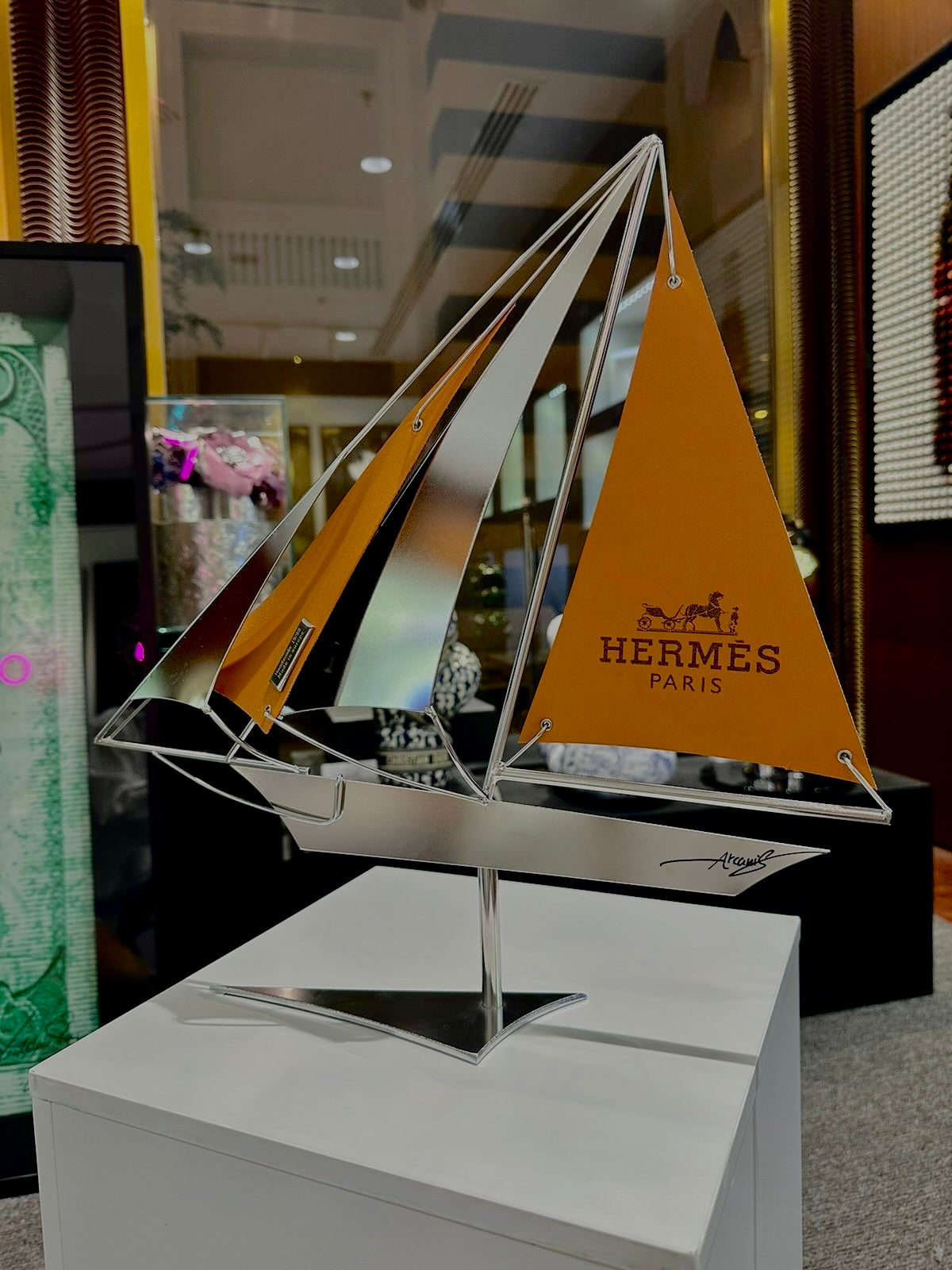 ARCANIS - 55cm H Tribute Sailing Boat