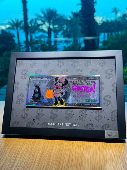 WILL B - Make Art Not War, Minnie Tribute