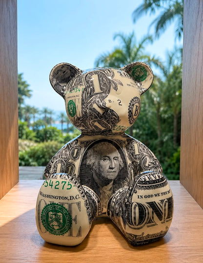 ARTBYNAOR - 35cm Dollars Tribute Teddy