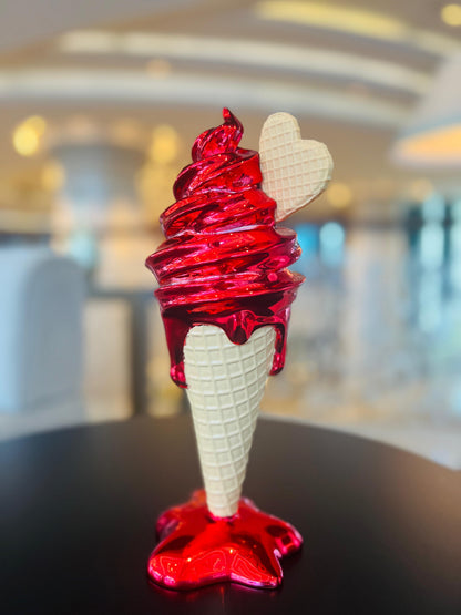 QUENZE - Chrome Ice cream - Red