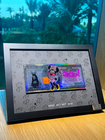 WILL B - Make Art Not War, Minnie Tribute