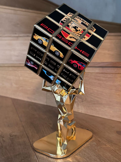 AURELIE ANGER - AArt's Cubes - Rubik Cube collage, Cars tribute