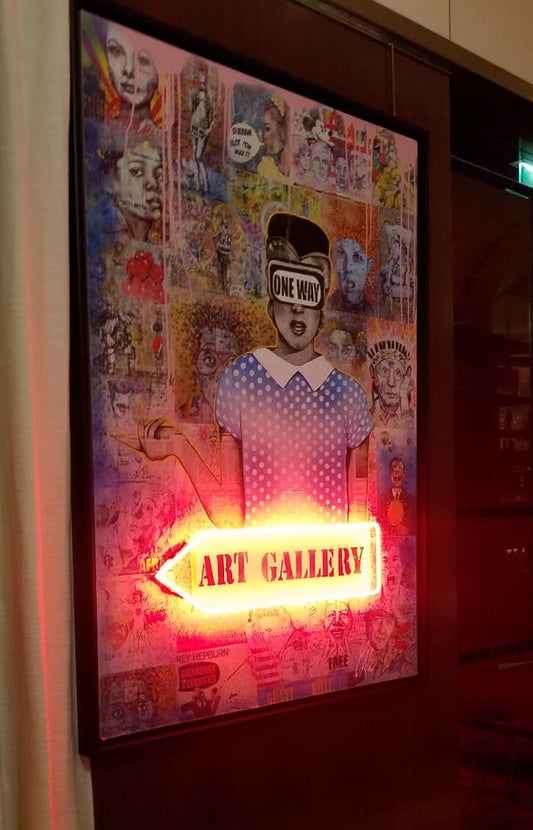 CALI - Art Gallery Signage
