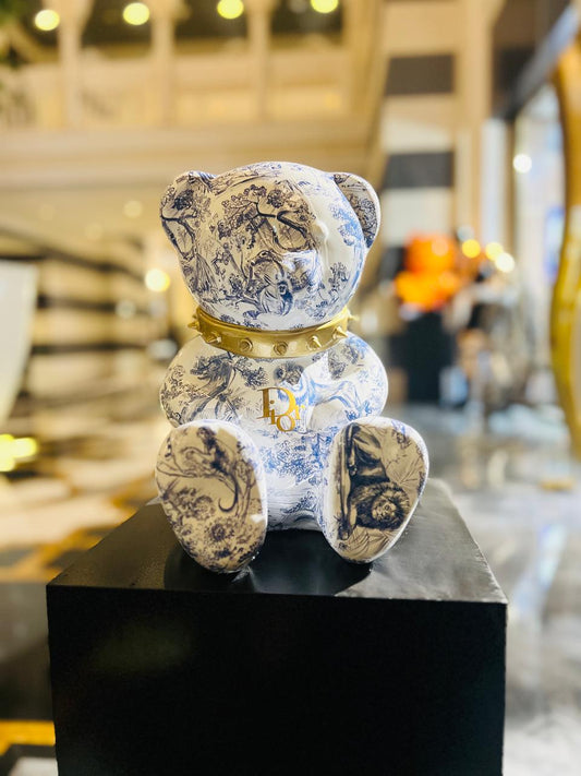 NAOR - 40cm CD Tribute, Gold Collar Bear