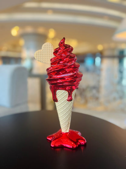 QUENZE - Chrome Ice cream - Red