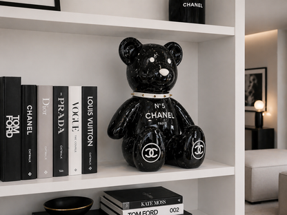 ARTBYNAOR - 50cm CH Tribute black, white collar Teddy