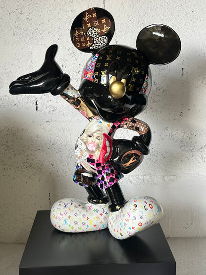 NAOR - 90cm Mickey Pop Art, LV Tribute